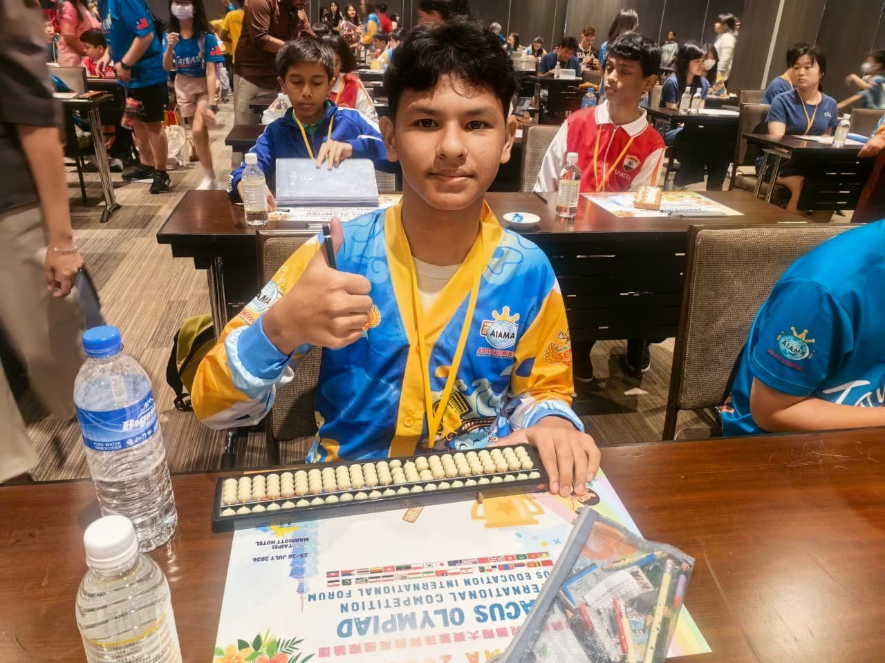Juara 2 Olimpiade Abacus Internasional