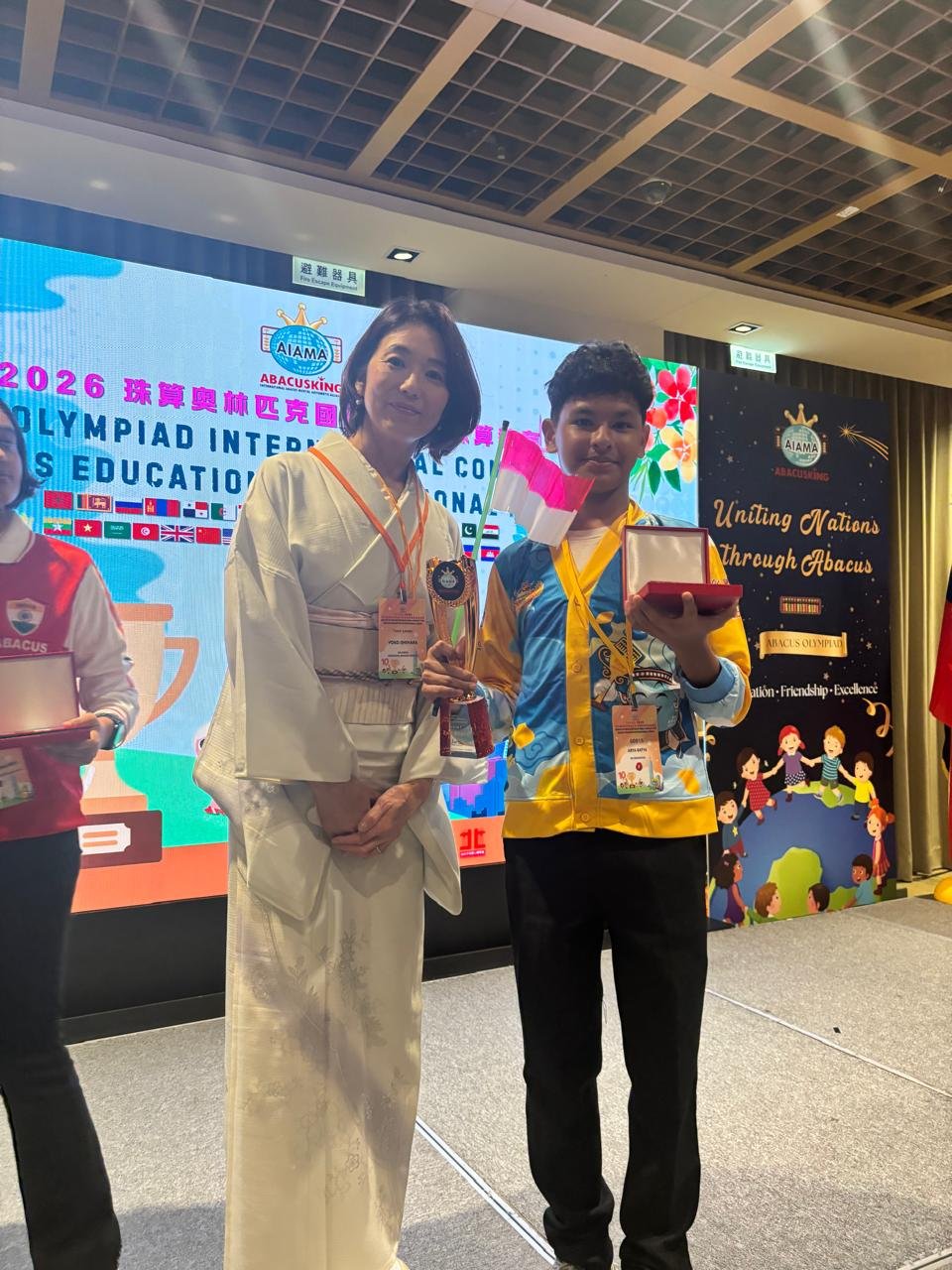 Juara 2 Olimpiade Abacus Internasional