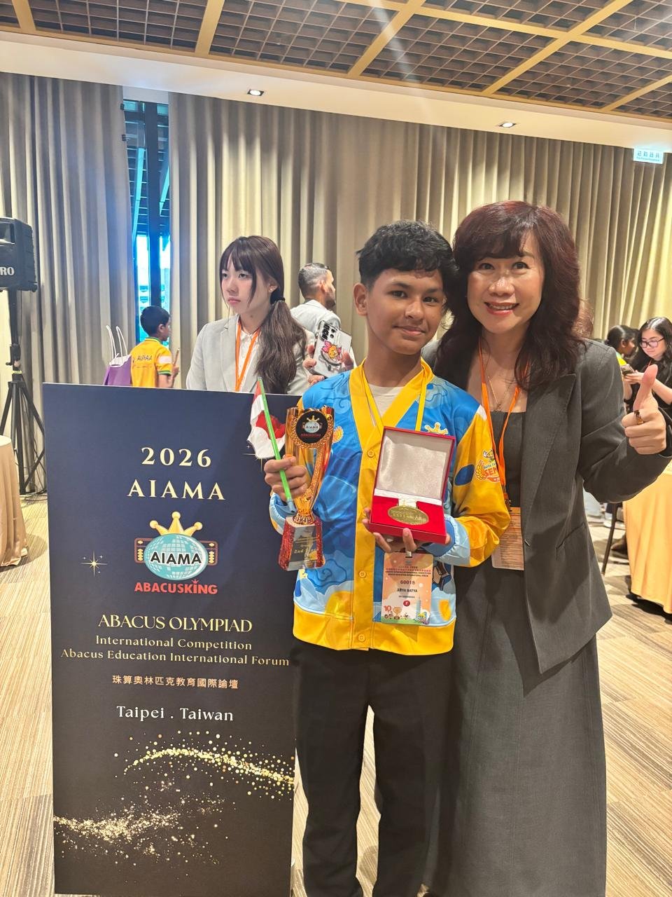 Juara 2 Olimpiade Abacus Internasional