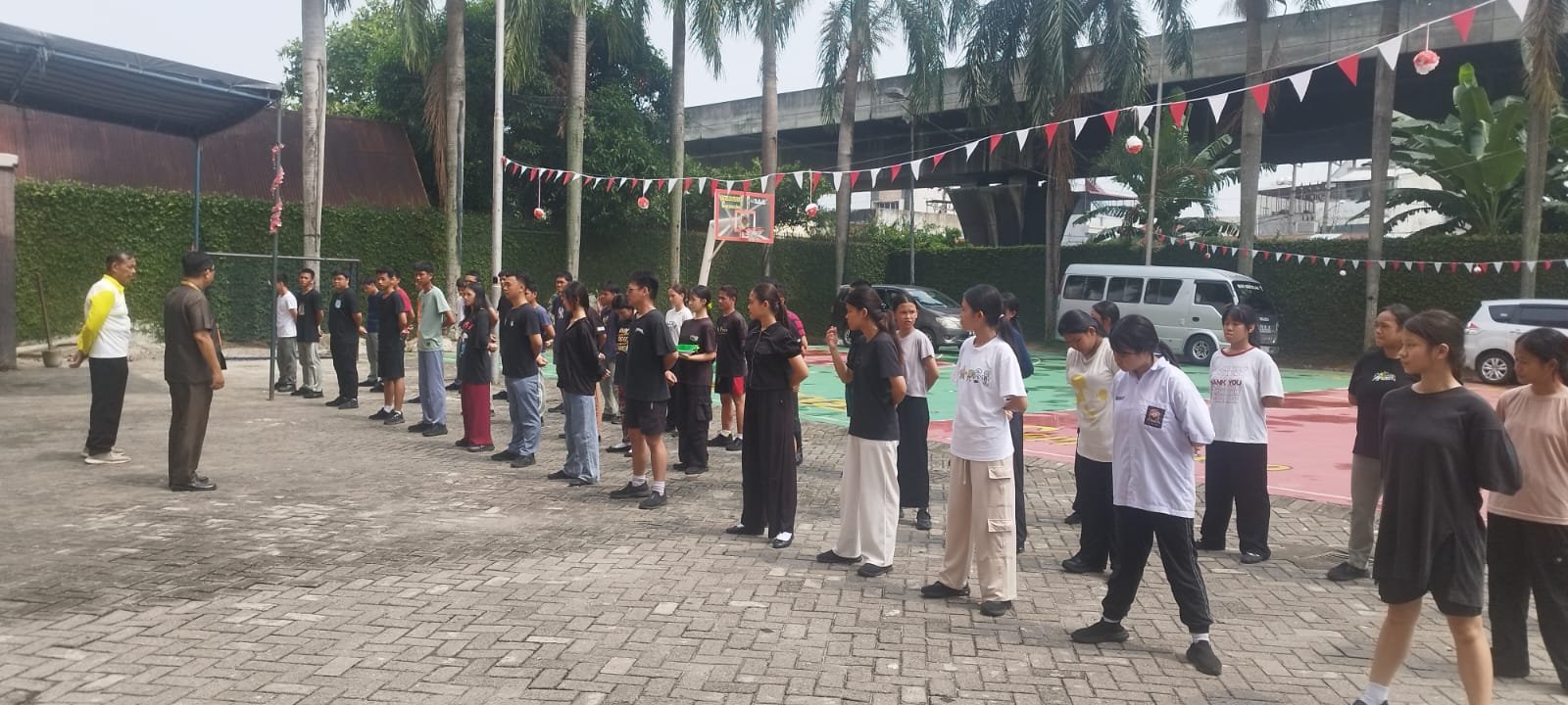 Pengukuhan Tim Paskibra
