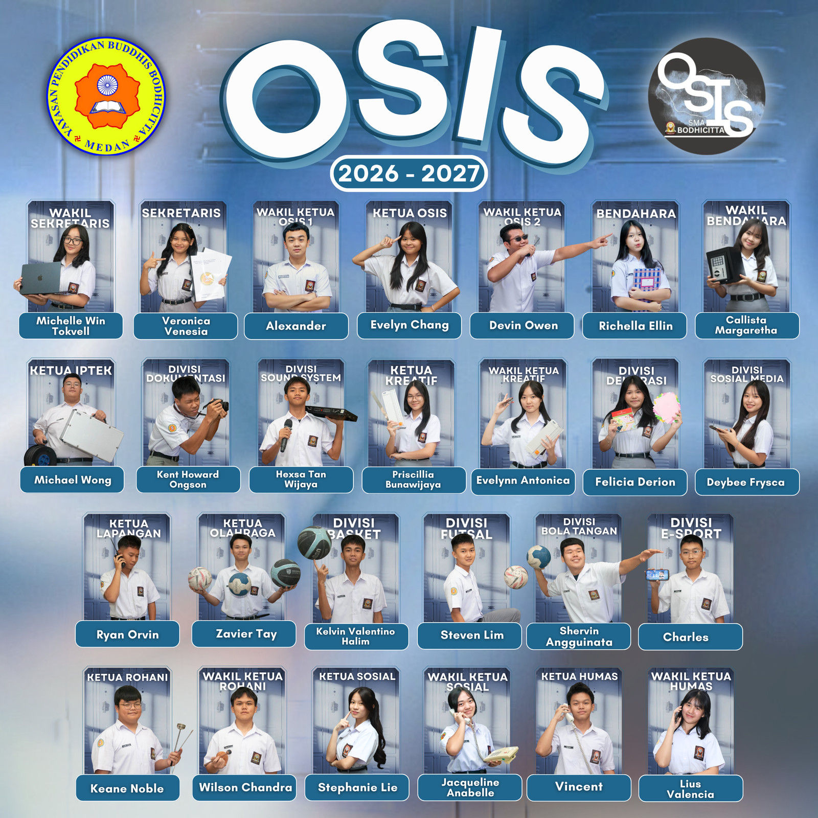 Flyer Pelantikan OSIS T.A 2026-2027